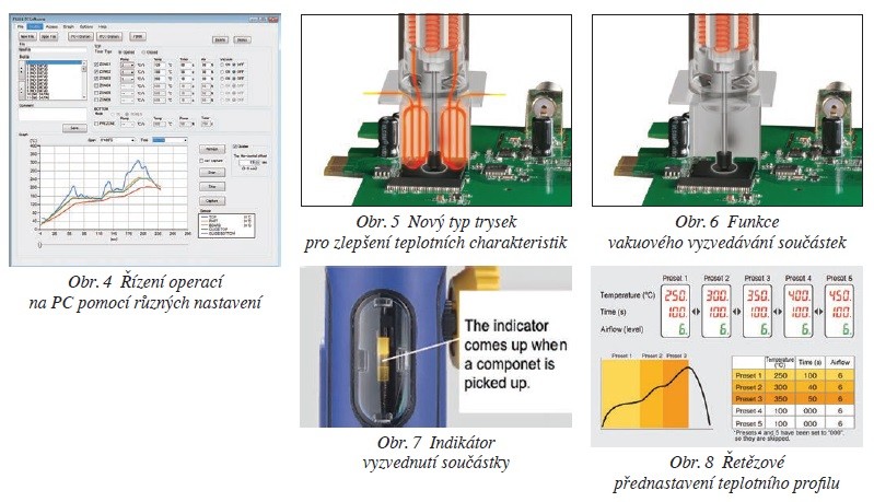 Opravy SMD horkým vzduchem s japonskou technikou HAKKO 2